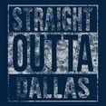 thumbnail image 6 of UGP Campus Apparel Straight Outta Dallas Long Sleeve T-Shirt - Large - Navy, 6 of 6
