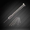 thumbnail image 6 of GOOHOCHY 10 Pieces Small Hand Drill Bits Set with Keyless for Models in Silver and Black, 6 of 8