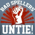 thumbnail image 3 of CafePress - Bad Spellers Untie! Women's Dark T Shirt - Mens Comfort Colors Shirt, 3 of 5