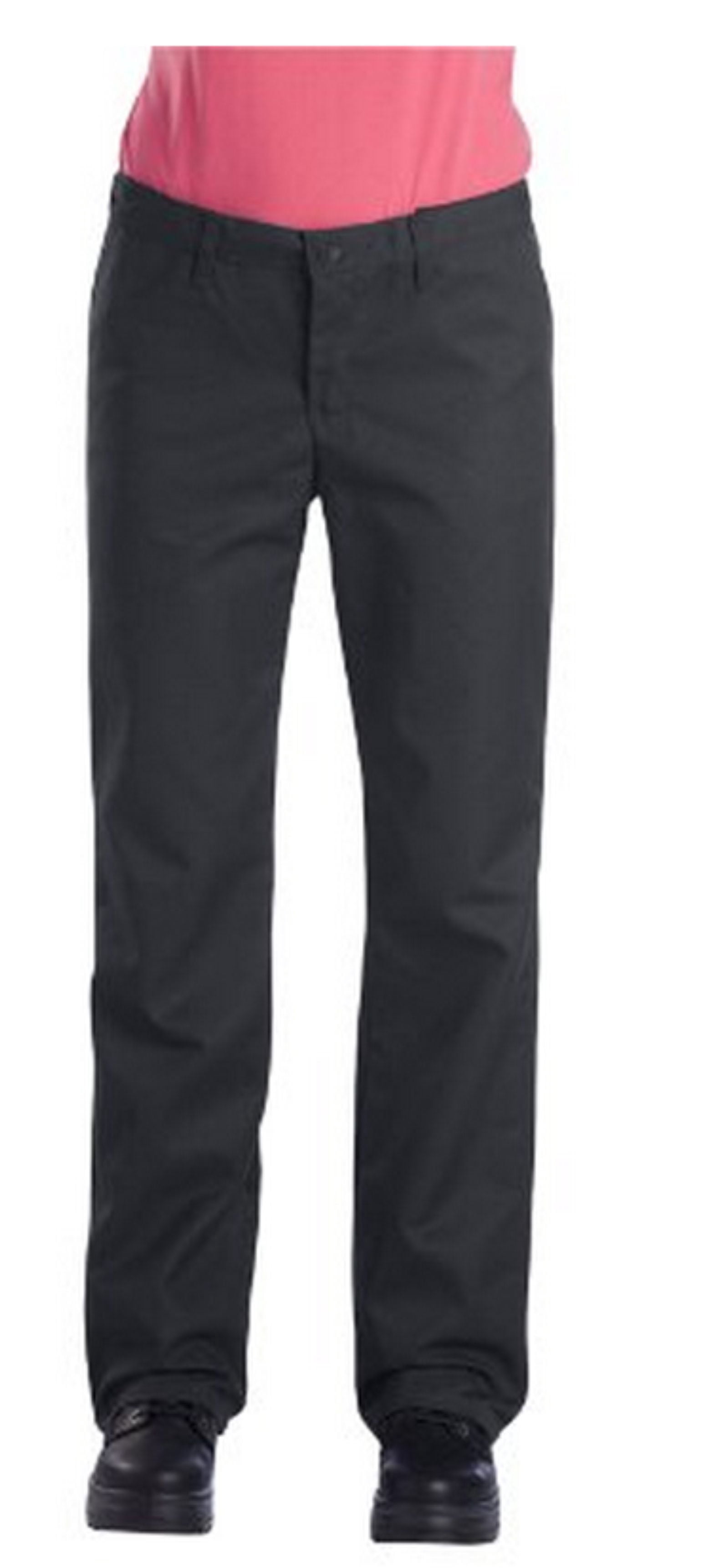 Dickies FP325 Women's Comfort Waist Flat front PantCHARCOAL8