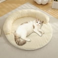 thumbnail image 3 of Dog Bed, Pet Cooling Mat with Pillow, Dog Blanket, Self Cooling Pad for Cat, Dog, Washable Pet Mat for Kennel, Crates, Sofa, Floor Blue S Gray L, 3 of 7