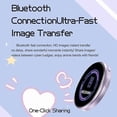 thumbnail image 7 of Digital Badge Display Pin, Digital Displayed Pixel Badge Pin with 1.8'' IPS Touch Screen, Magnetic Smart Cyber Badges for Anime, Football Fans, Cosplay & Concert Gifts, 7 of 7