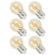 thumbnail image 1 of Bombilla de filamento, bombilla LED vintage de 6 piezas, diseño revolucionario, 1 of 14