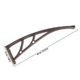 thumbnail image 2 of Tineasur Auvent de Terrasse Support Café uPVC 1 Pcs Protection d'Ombre, 2 of 7