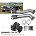 thumbnail image 3 of Bellowed Up Pipe Kit, Exhaust Manifold Bellowed Up Pipes Kit Easy Installation 17pcs  For 7.3L  Diesel, 3 of 8