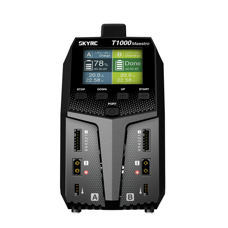 SKYRC T1000 Maestro Ac/Dc Twin Charger max 1000W • Team NCRC