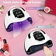 thumbnail image 2 of 280W UV LED Nail Lamp Fast Nail Curing Lamps Home Salon 66 Beads LED Nail Dryer Gel Polish Auto Sensor, 2 of 5