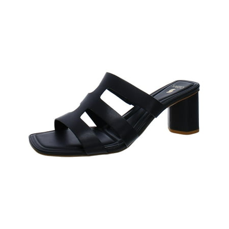 

Sarto Franco Sarto Womens Flexa Carly Leather Caged Slide Sandals