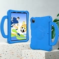 thumbnail image 5 of Allytech iPad Air 11 2024 Case, iPad Air 4 5 Case, iPad Pro 11 Case, EVA Shockproof Kids Friendly Handle Stand Kids Friendly Case Cover for Apple iPad Pro 11 1st 2nd 3rd 4th Gen/Air 4th 5th Gen, Blue, 5 of 5