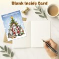 thumbnail image 4 of Tarjeta de felicitación TeloNook Meowy Xmas Cats 3.5x5 in, 4 of 7