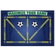 thumbnail image 1 of Alfombrilla de entrenamiento de fútbol americano indoor para niños - Alfombra antideslizante de barro de diatomeas con aislamiento acústico para ejercicios de juego de pies y desarrollo de habilidades, 1 of 3