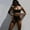 Black, variant on SMihono Bikini for Women Summer Plus Size Swimwear Women's Bikini High Waisted Tummy Control Two Piece Swimsuit Sling Swimwear