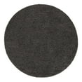 thumbnail image 3 of Unique Loom Solid Shag Collection Area Rug (7' 10" Round Graphite Gray), 3 of 7