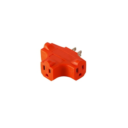 Best Selling Gogreen Power 3 Wire Cube Adapter Orange Accuweather Shop