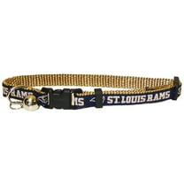 Pets First Los Angeles Rams Cat Collar - Durable and Heavy Duty Nylon Web Collar