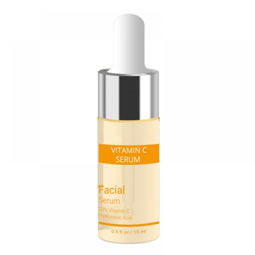 Vitamin C Serum For Face With Hyaluronic Acid Best Anti Aging Freckle Removal Moisturizing Essence,Suitable for All Skin Types