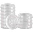 thumbnail image 2 of SoftTouch 1 3/8" Round Furniture Caster Cups for Carpet or Durable Hard Floors, 12 Pack, Clear, 12 Piece, 2 of 2