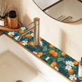 thumbnail image 2 of Yayeee Faucet Mat for Kitchen Sink 30" Diatomite Long Splash Guard Pad, Orange Fruit, 2 Pack, 2 of 7