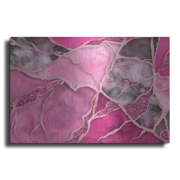 Luxe Metal Art 'Luxury Dream' by Andrea Haase Metal Wall Art, 24"x16"