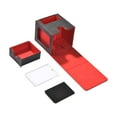 thumbnail image 3 of Xuanheng Card Deck Box Card Carrying Organiser Case Trading Cards Case for 100+ Cards Red Black, 3 of 8