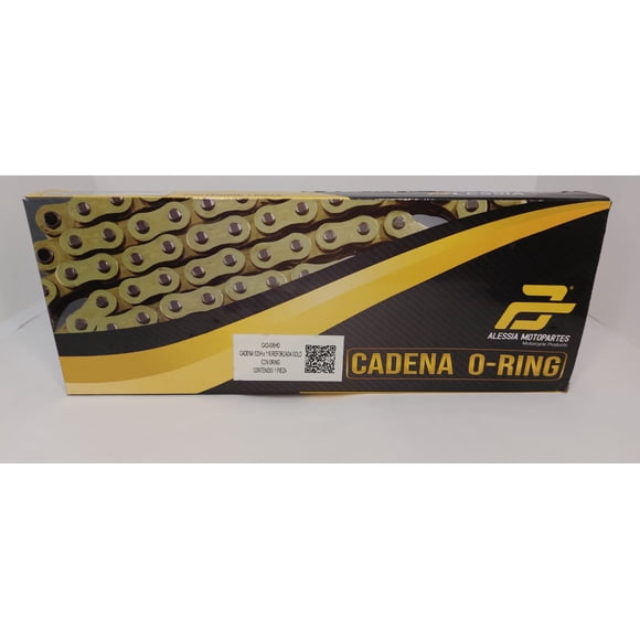 CADENA 520X116 REFORZADA CON O-RING ALESSIA ACERO DORADA
