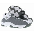 thumbnail image 4 of Jordan Mens Jumpman Team II Shoes,White/Cool Grey/Black,10.5, 4 of 5