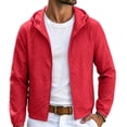 thumbnail image 3 of Danhjin Men's Sun Protection Jackets Hooded Long Sleeve Outerwear Fishing Hiking Lightweight Full Zipper Jackets, 3 of 8