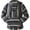 X Dark Gray, variant on Mens Mexican Hoodie Hippie Stripe Surf Poncho Sweater Pullover Long Sleeve 3D Print Sweatshirt XXL