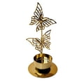 thumbnail image 1 of CreativeArrowy Candle Stand Candlestick Ornaments Wedding Scented Iron Desktop Metal Crafts Golden Leaf Nordic Wrought Candelabra, 1 of 10