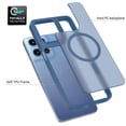thumbnail image 4 of Rosebono Compatible With Motorola Moto G 2025 Case, Compatible with MagSafe Hybrid Gradient Transparent Soft TPU Clear Skin Cover Protection Case (Blue), 4 of 5