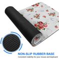 thumbnail image 6 of Long Mouse Pads for Desk,Pioneer Flower Floral Print Pattern Desk Mats on Top Of Desks, Desk Mouse Pad Extra Large with 3mm Non-Slip Base and Stitched Edge for Gaming,Office,Work,Home 47.3"x23.6", 6 of 6