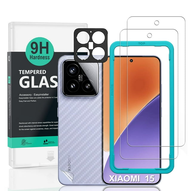 Protector de pantalla Ibywind para Xiaomi 15 5G, 6.36 pulgadas, dureza 9H