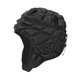 thumbnail image 2 of Protector de cabeza para casco de rugby, equipo de protección, protector de cabeza ultraligero y ajustable. Negro, 2 of 9