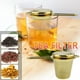 thumbnail image 1 of Infusor de té de acero inoxidable, colador de té de malla fina de gran capacidad con asa y tapa para colgar en teteras, tazas, tazas para remojar hojas de té sueltas Akmoler, 1 of 9