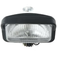 thumbnail image 1 of S SERENABLE Phare Rétro Carré 12V Lampe de Moto Phare Modifié Noir, 1 of 9