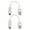 White, variant on Male Type C to Female 3.5mm Cable, 2pcs/set USB C to 3.5mm Port Adapter Cord Headphone Conversion Wire Line