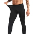 thumbnail image 3 of Lycra Fitness Xtellar negro Mallas Correr Deportes Yoga Hombre Transpirable, 3 of 5