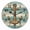 A07, variant on 10 Inch Wall Clock Battery Operated Square Clock for Office, Kitchen, Outdoor, Living Room, Tropical Beach With Palm Trees And Crystal-Clear Turquoise Water