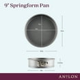 thumbnail image 4 of Anolon Advanced Bakeware Nonstick Springform Pan, 9-Inch, Gray, 4 of 7