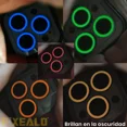 thumbnail image 2 of Protector Camara Compatible iPhone Mica Lente Brillo Neon, 2 of 8