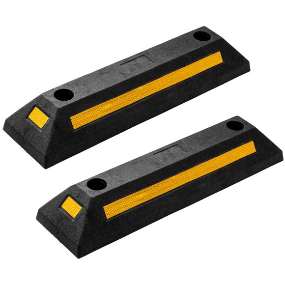 Guía de aparcamiento de goma ZONETECH Heavy Duty, 2 unidades, para garaje