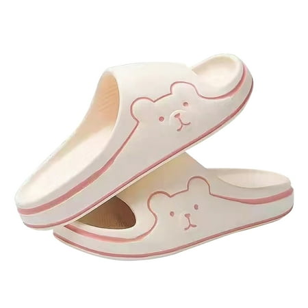 

ZTTD Women s Summer Outwear Soft Sole Comfortable Flat Bottom Sandals and Slippers Women s Shoes Pink