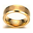 thumbnail image 6 of GY Yellow Gold Plated 8mm Tungsten Carbide Ring for Men Wedding Band Man Ring, 6 of 7