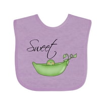 Inktastic Sweet Pea Girls Baby Bib