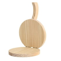 Corn tortilla press with rolling pin, large bamboo tortilla press, db