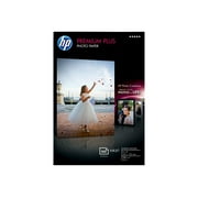 HP Premium Plus Photo Paper - High-glossy - 4 in x 6 in - 280 g/m�� - 100 sheet(s) photo paper - for Officejet 4500 G510, 7000 E809, 7500; Officejet Pro K850, K8600; Photosmart 8250, A436