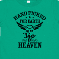 thumbnail image 4 of Inktastic Handpicked for Earth By My Tio in Heaven with Angel Wings Boys or Girls Toddler T-Shirt, 4 of 5