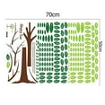 thumbnail image 4 of Bewildely Impermeable Autoadhesivo Happy Tree Patrón Etiqueta Removible Para Pared TV Backgro NE Decoración del hogar, 4 of 6