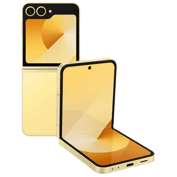 Restored Samsung Galaxy Z Flip 6 5G F741U1 512GB (T-Mobile) Yellow (Refurbished)