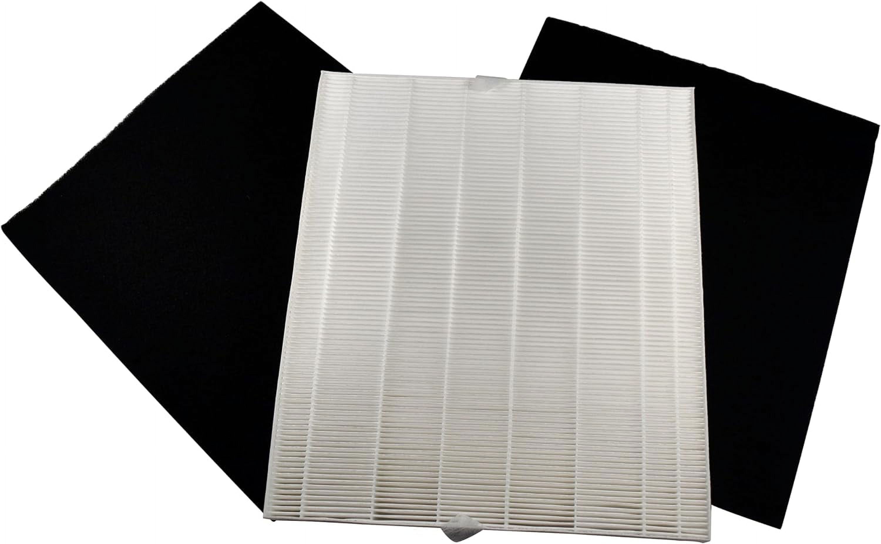 HQRP AP-1512HH Replacement Filter Compatible with Coway Airmega AP1512HH Mighty, AP-1518R Airmega 200M Air Purifier, Part 3304899, 1 True HEPA Filter + 2 Activated Carbon Pre-Filters